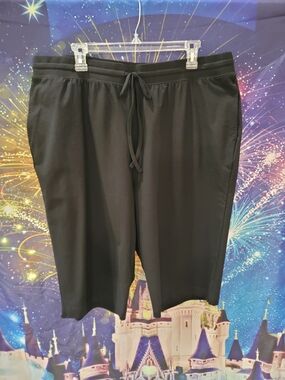 Style & Co. Black Capris with Drawstring Waist